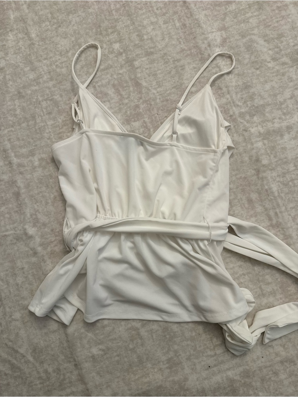 Express xs White Convertible Wrap Cami Top - Women Intimates